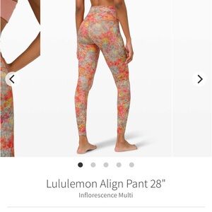 Lululemon align 28”